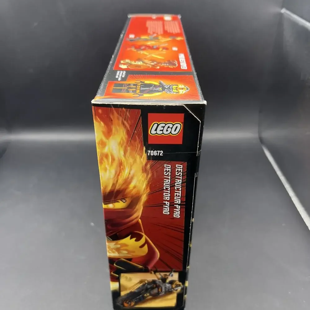 LEGO 70672 NINJAGO Cole's Dirt Bike-New/Sealed